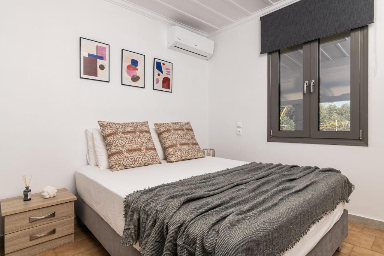 Binios Villa - Private Pool, Walking Distance From The Beach Vasilikí Екстериор снимка