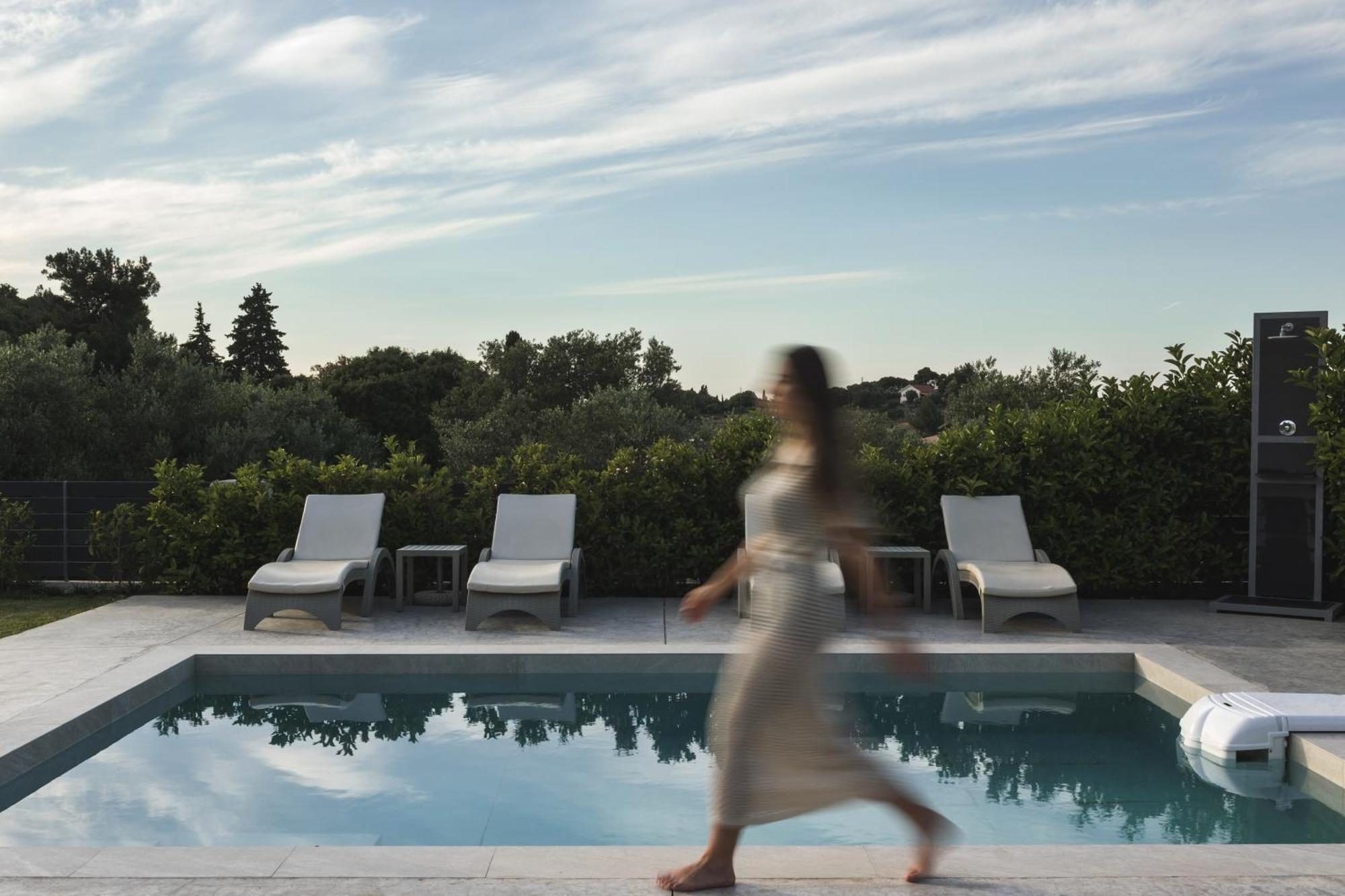 Binios Villa - Private Pool, Walking Distance From The Beach Vasilikí Екстериор снимка