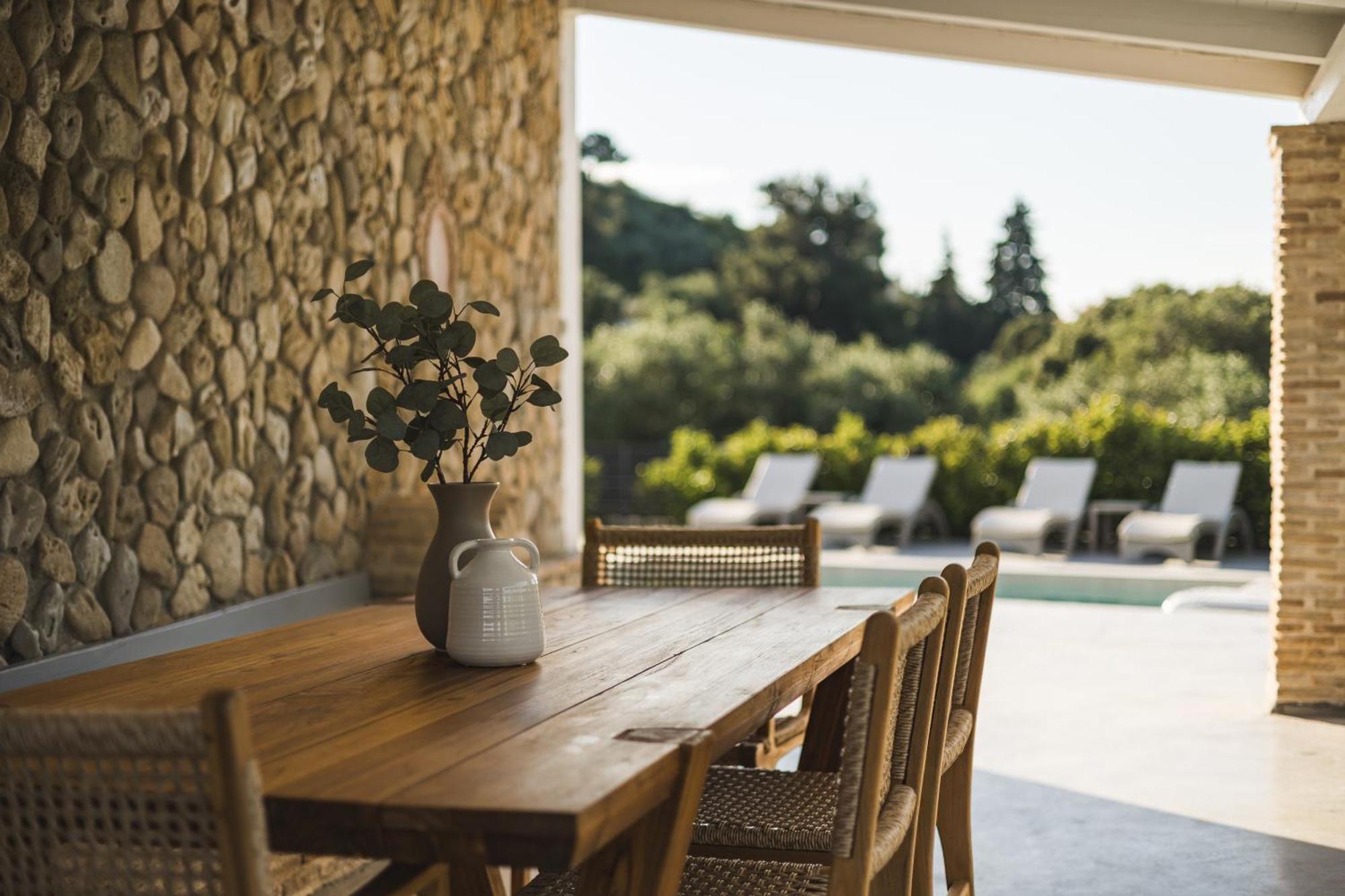 Binios Villa - Private Pool, Walking Distance From The Beach Vasilikí Екстериор снимка